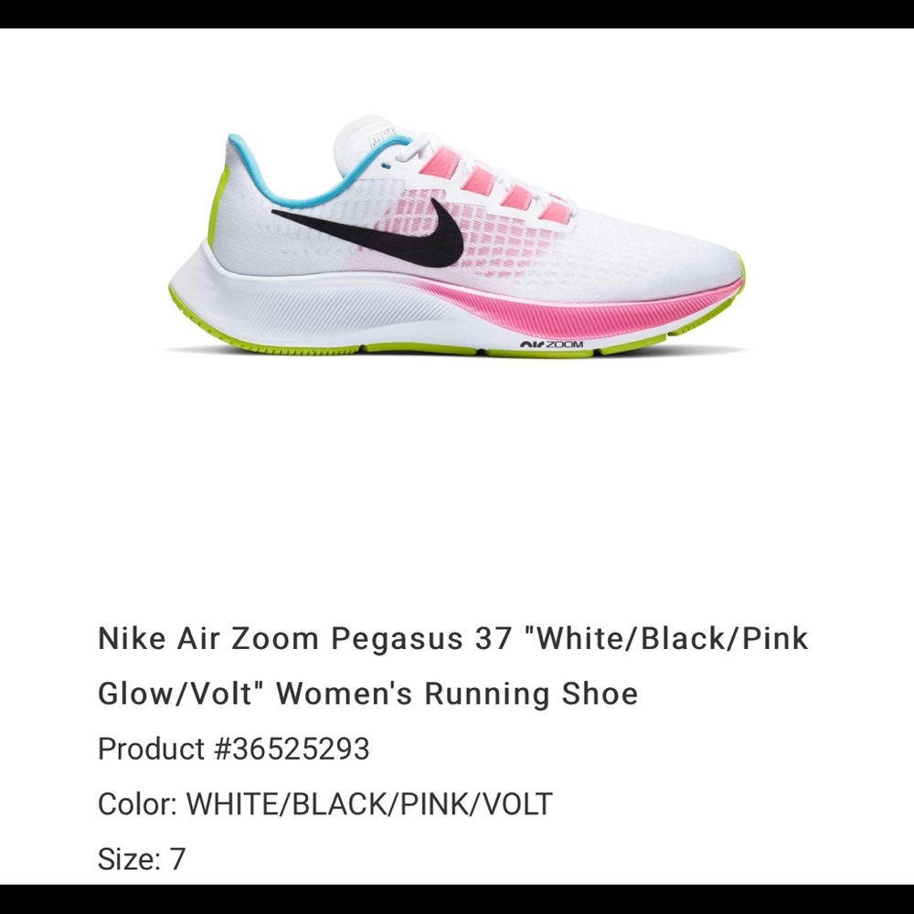 NIB Nike Air Zoom Pegasus Size 7